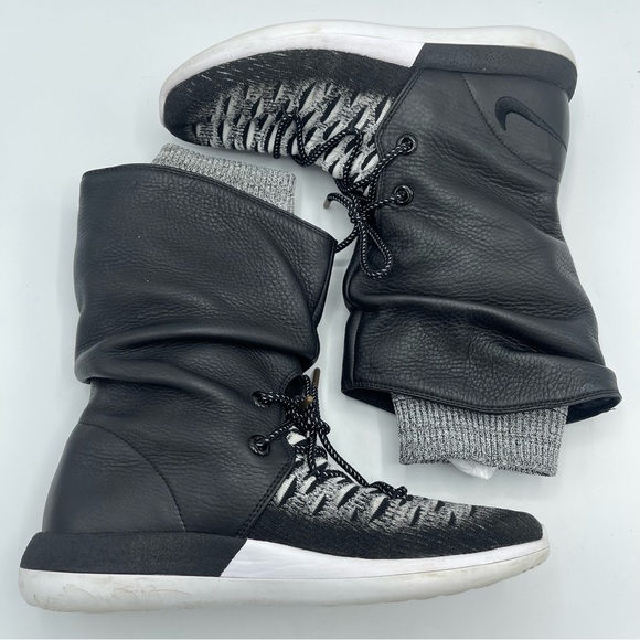 Nike Women’s Roshe Two Hi Flyknit Sneakers - Picture 5 of 8